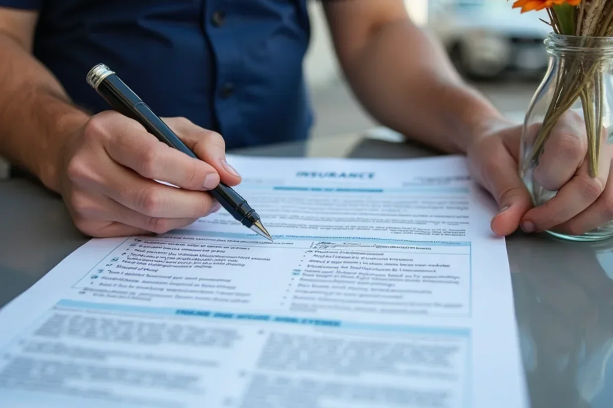 Insurance policy document highlighting water backup and sump pump overflow endorsement